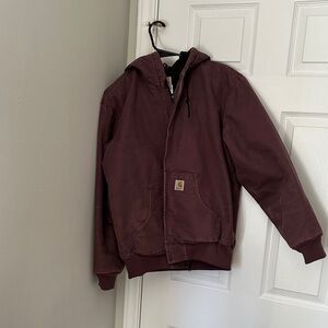 Carhartt Purple Hooded Jacket